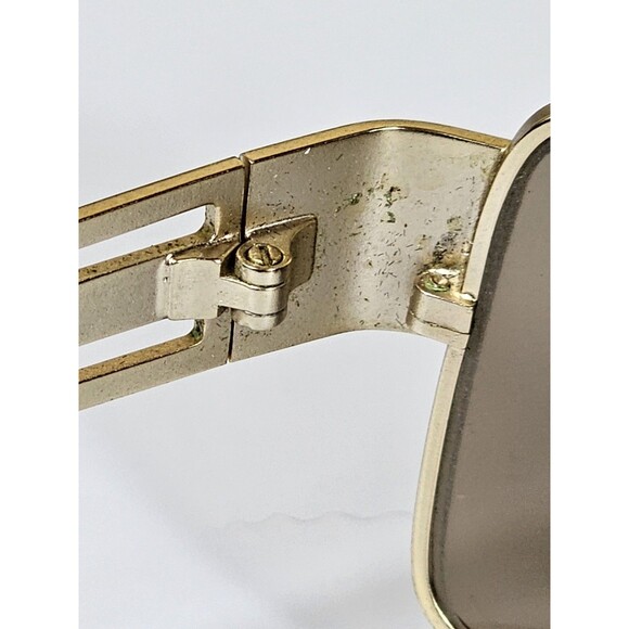 Kenneth Cole KC041 198 Gold Metal Sunglasses Frame 127-17-135 Vintage Rare Wrap - Picture 12 of 15